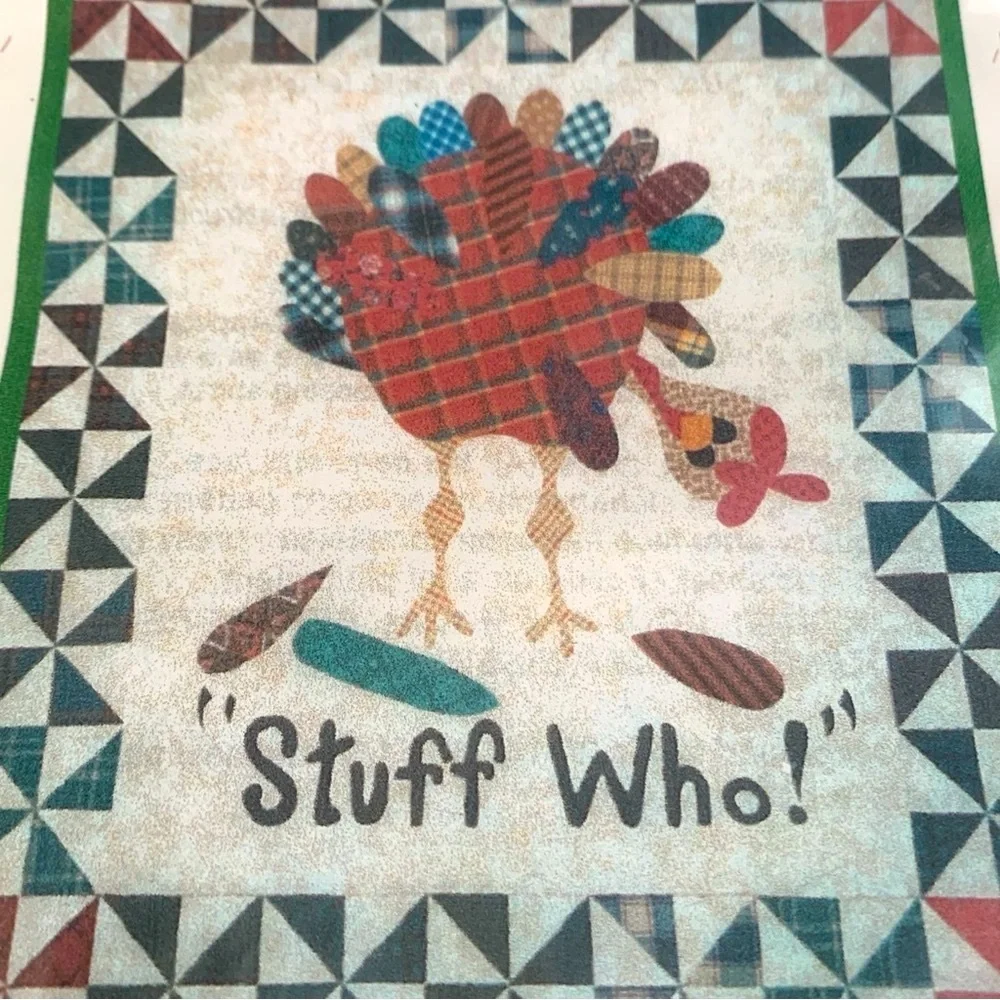 Seasonal Holiday Quilt Wall Hanging Patterns & Tea Towel Pattern Lot of 3 NWT